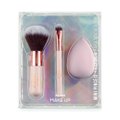 KIT PANVEL MAKE UP COM 2 MINI PINCÉIS + ESPONJA