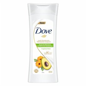 LOÇÃO HIDRATANTE CORPORAL DOVE ÓLEO DE ABACATE EXTRATO DE CALÊNDULA 400ML