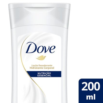 LOÇÃO HIDRATANTE CORPORAL DOVE NUTRIÇÃO ESSENCIAL 200ML