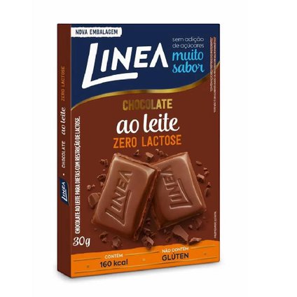 CHOCOLATE LEITE ZERO LACTOSE LINEA 30G
