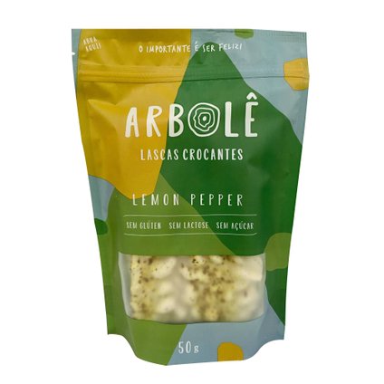 SNACK LASCA CROCANTE ARBOLE LEMON PEPPER 50G