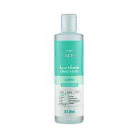ÁGUA MICELAR MATTE PANVEL FACES 250ML