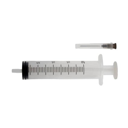 SERINGA COM AGULHA DESCARPACK LUER SLIP 25X0,7MM 20ML