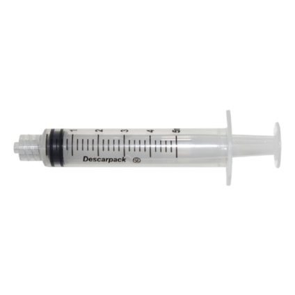 SERINGA 5 ML LUER LOCK