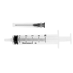 Seringa Com Agulha Descarpack Luer Slip 25x0,7mm 5ml