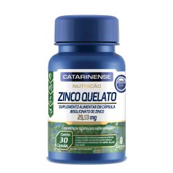 Zinco Quelato Catarinense 30 Cápsulas