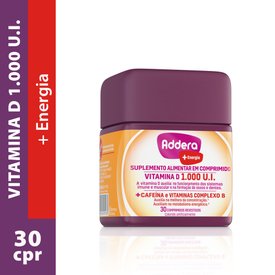 ADDERA + ENERGIA 30 COMPRIMIDOS REVESTIDOS