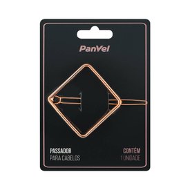PASSADOR PARA CABELOS DOURADO PANVEL ACESSÓRIOS COLEÇÃO BOHO