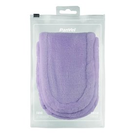 FAIXA ATOALHADA PARA CABELOS LILÁS PANVEL ACESSÓRIOS COLEÇÃO BOHO