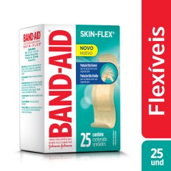 Curativos Band-aid Skin Flex Standard 25 Unidades