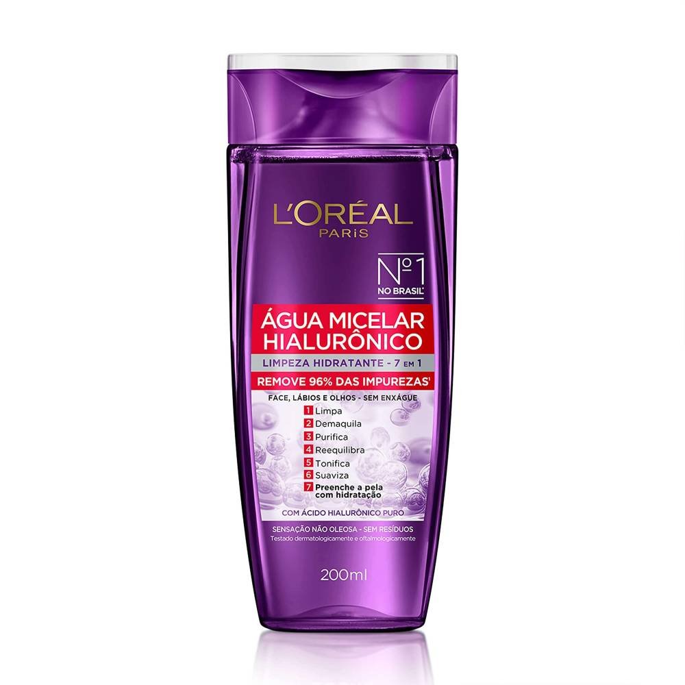 Água Micelar L'oréal Paris Hialurônico 200ml