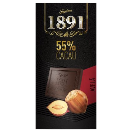 CHOCOLATE BARRA NEUGEBAUER 1891 AVELA 90G