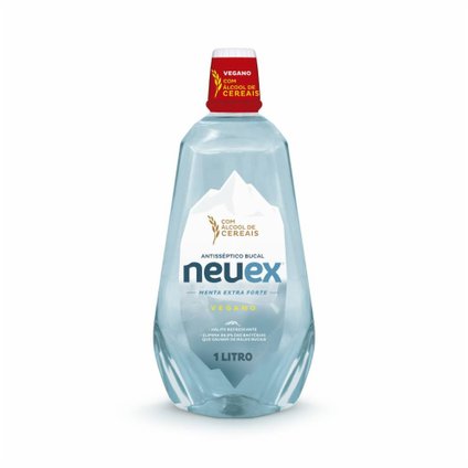 ENXAGUATÓRIO BUCAL NEUEX MENTA EXTRA FORTE 1 LITRO