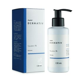 SABONETE LÍQUIDO FACIAL ESQUALANO 1% PANVEL DERMATIV 130ML