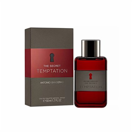 EAU DE TOILETTE ANTONIO BANDERAS THE SECRET TEMPTATION 50ML