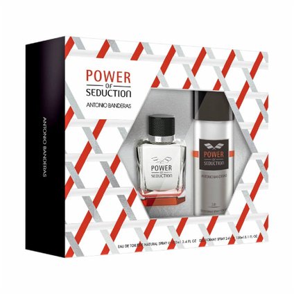 KIT ANTONIO BANDERAS POWER OF SEDUCTION EAU DE TOILETTE 100ML + DESODORANTE 150ML