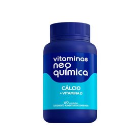 VITAMINAS CALCIO + VITAMINA D 60CP NEO QUIMICA