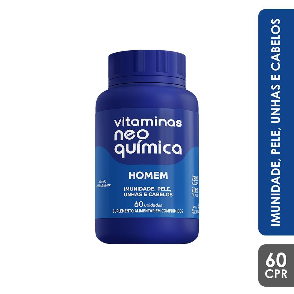 Multivitamínico Neo Química Homem 60 Comprimidos