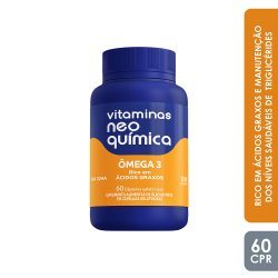 Vitamina Ômega 3 Neo Química 60 Cápsulas