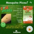 ADESIVOS NATURAIS PARA ALÍVIO DA COCEIRA DE PICADA DE INSETO BABYDEAS POST PICADA COM 20 UNIDADES