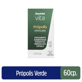 PRÓPOLIS 400MG PANVEL VITA 60 CÁPSULAS