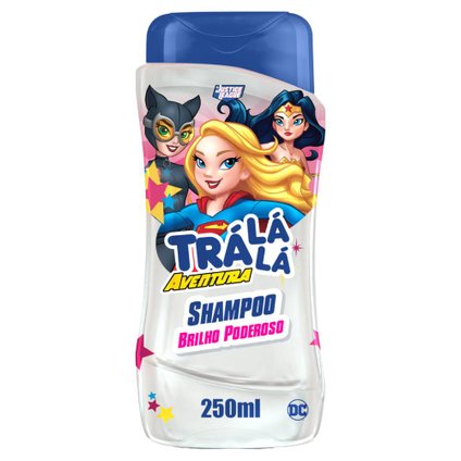 SHAMPOO INFANTIL TRA LÁ LÁ AVENTURA BRILHO PODEROSO 250ML