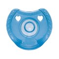 CHUPETA KUKA SILICONE AZUL 6 MESES + COM 1 UNIDADE