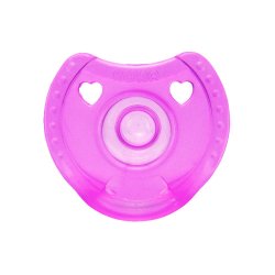 Chupeta Kuka Silicone Soft Comfort Rosa 6 Meses + Com 1 Unidade