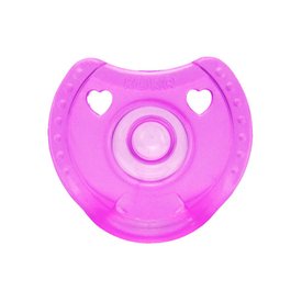CHUPETA KUKA SILICONE SOFT COMFORT ROSA 6 MESES + COM 1 UNIDADE