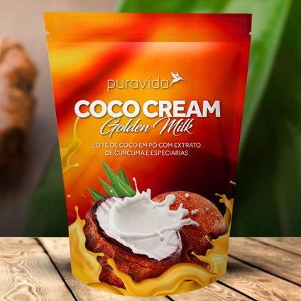 LEITE DE COCO EM PO PURAVIDA COM ESPECIARIAS 250G