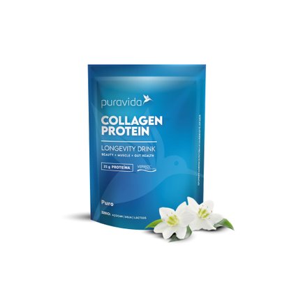COLAGENO PROTEIN PURAVIDA PURO 450G