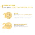 PROTETOR SOLAR FACIAL BIODERMA PHOTODERM COVER TOUCH MINERAL FPS 50+ COR 2.0 CLARO 40G