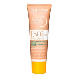 PROTETOR SOLAR FACIAL BIODERMA PHOTODERM COVER TOUCH MINERAL FPS 50+ COR 3.0 40G