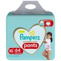 FRALDA PAMPERS PANTS PREMIUM CARE XG COM 64 UNIDADES