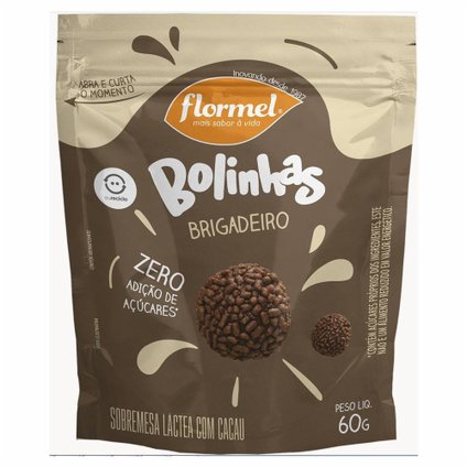 BOLINHA FLORMEL BRIGADEIRO 60G