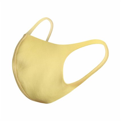 MÁSCARA DE TECIDO NEOPRENE INFANTIL P PANVEL AMARELA