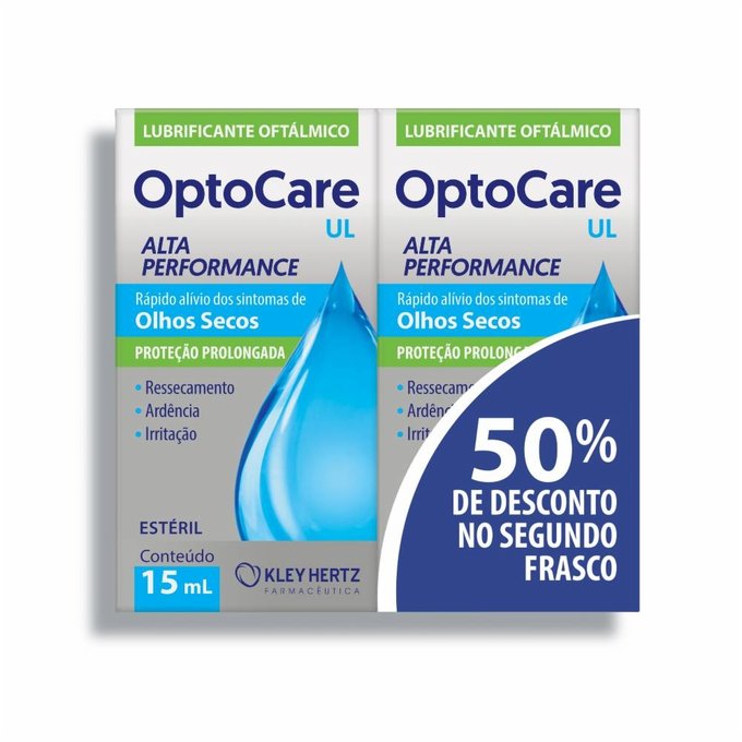 Kit Optocare Ul 15ml Com 2 Unidades 50 De Desconto No Segundo Frasco PanVel Farmácias