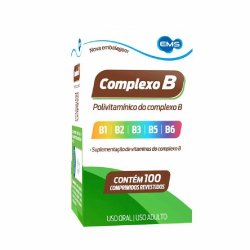 Complexo B Ems 100 Comprimidos Revestidos