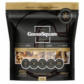 GRANOLA PREMIUM GRANO SQUARE TRADICIONAL 200G