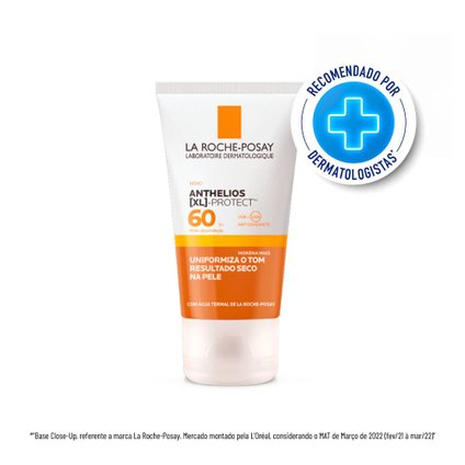 PROTETOR SOLAR LA ROCHE POSAY ANTHELIOS XL PROTECT COR MORENA MAIS FPS 60 40G