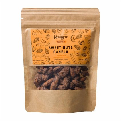 MIX SWEET NUTS UNIAGRO CANELA 110G