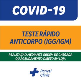 TESTE RAPIDO COVID-19 ANTICORPO IGG + IGM ECODIAGNÓSTICA UNIDADE