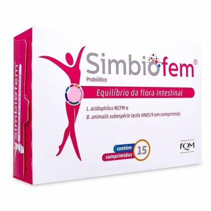 SIMBIOFEM PROBIÓTICO 15 COMPRIMIDOS