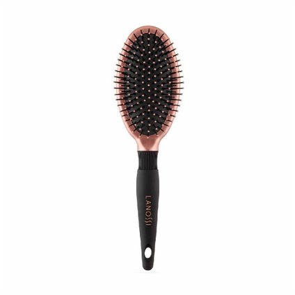 ESCOVA DE CABELO LANOSSI BRONZER RAQUETE OVAL