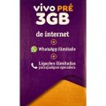 CHIP SIM CARD VIVO 4G PRÉ-PAGO