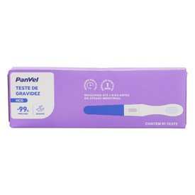 TESTE DE GRAVIDEZ CANETA PANVEL COM 1 UNIDADE