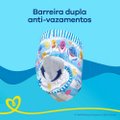 FRALDA PARA NADAR PAMPERS SPLASHERS BABY SHARK P-M 12 UNIDADES