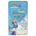 FRALDA PARA NADAR PAMPERS SPLASHERS BABY SHARK P-M 12 UNIDADES