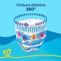 FRALDA PARA NADAR PAMPERS SPLASHERS BABY SHARK XG 10 UNIDADES