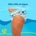 FRALDA PARA NADAR PAMPERS SPLASHERS BABY SHARK XG 10 UNIDADES